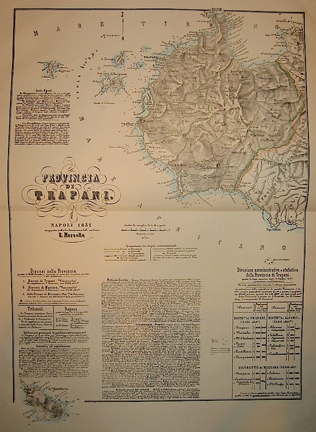 Marzolla Benedetto Provincia di Trapani 1858 Napoli 